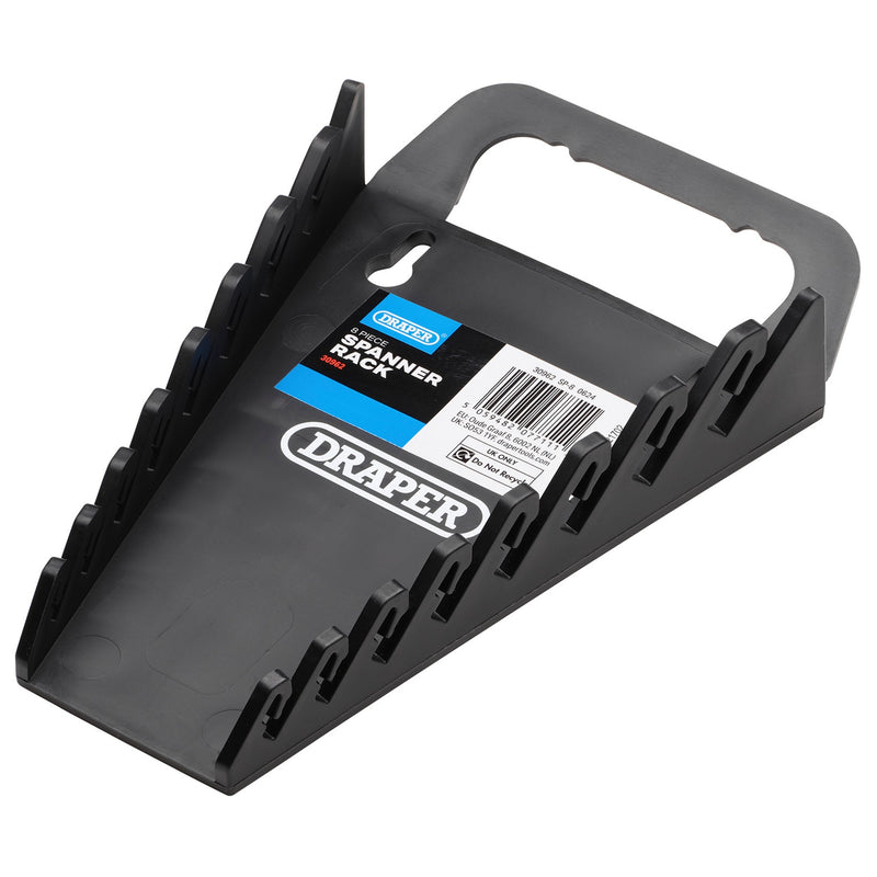 Draper 30962 Spanner Rack, Capacity 8