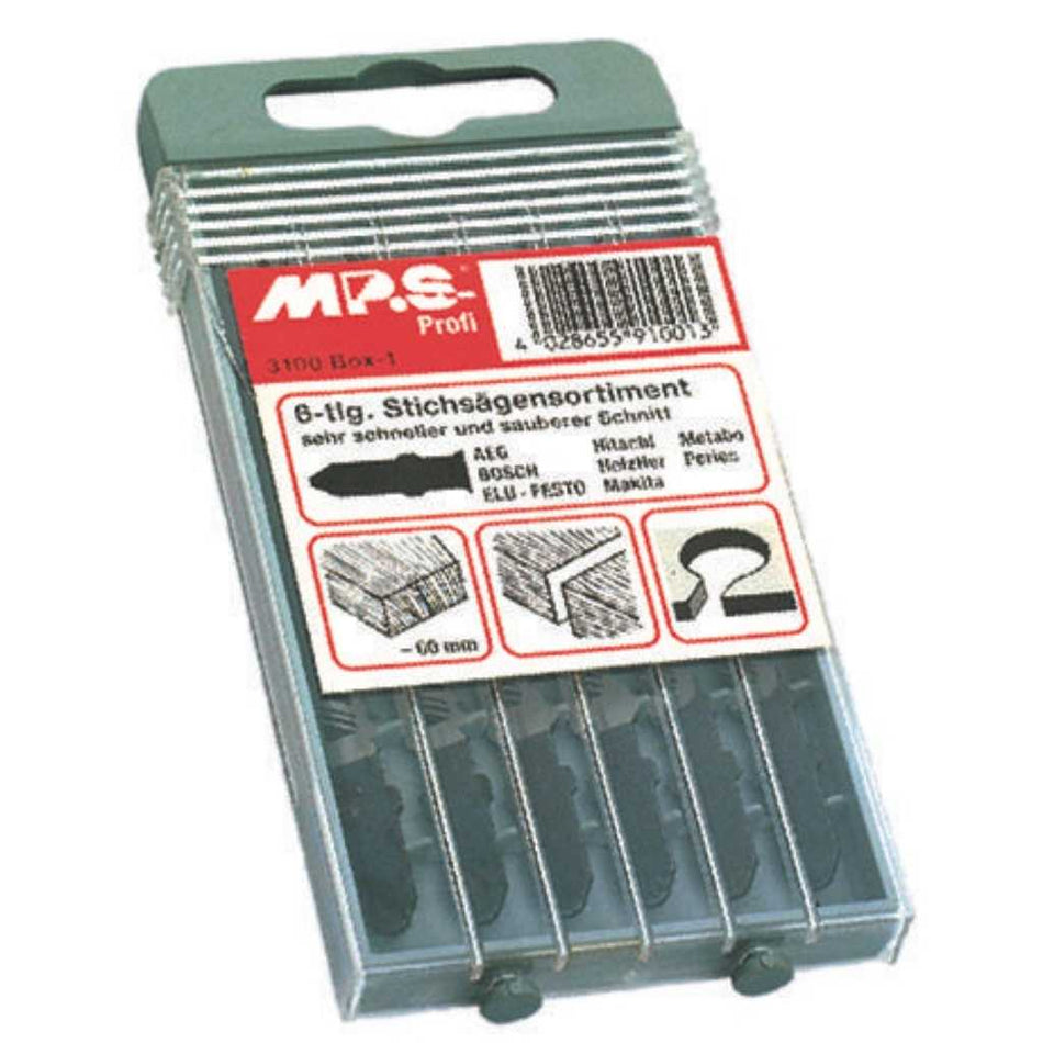 DART 3100-BOX-1 MPS Jigsaw Box, 6 Pcs. Professional