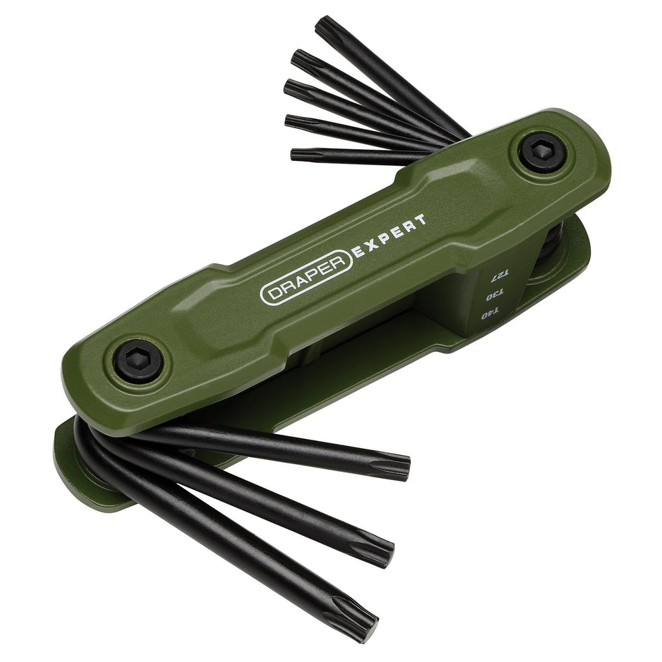 Draper Expert 31111 TX-STAR¨ Folding Key Set (8 Piece)