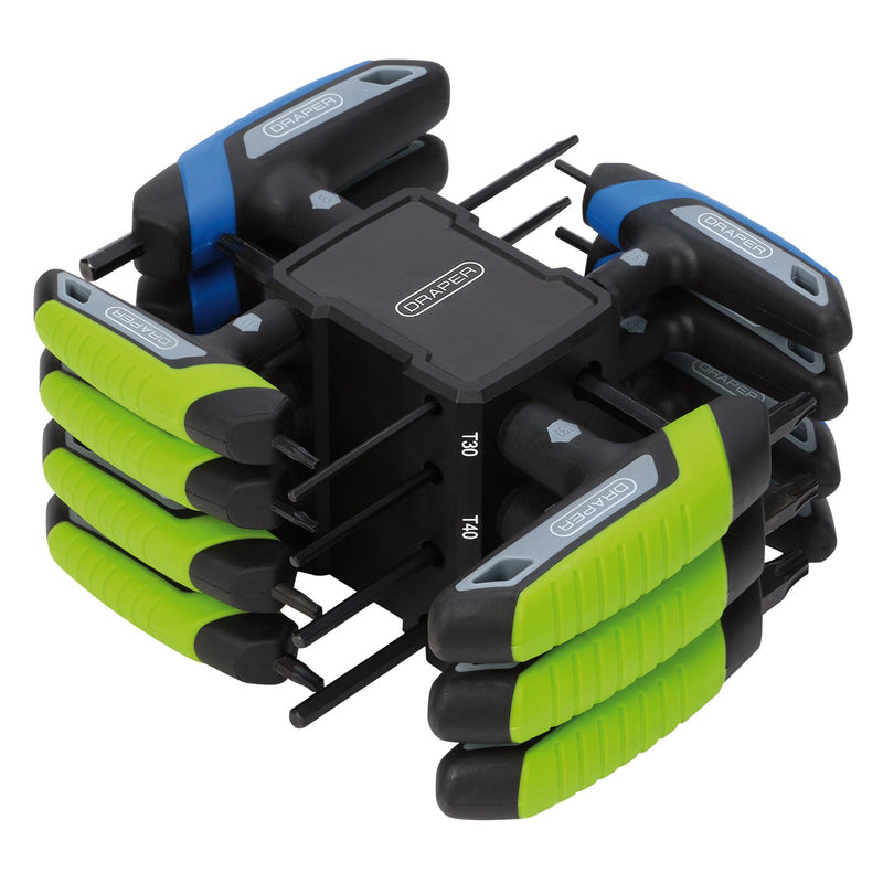 Draper 31120 TX-STAR¨ and Metric T-Handle Hex Key Set (14 Piece)