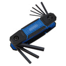 Draper 31124 Folding Hex Key Set (8 Piece)