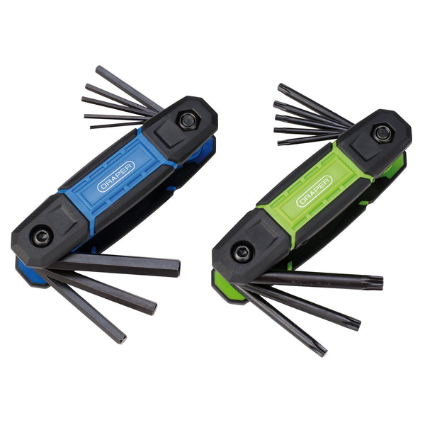 Draper 31269 TX-STAR¨ and Metric Folding Hex Key Set (16 Piece)