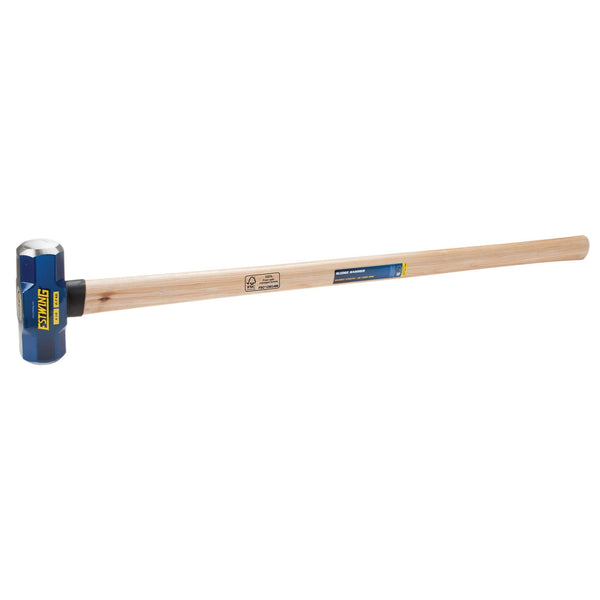 Draper 31302 Estwing ESH-636W Hickory Shaft Sledge Hammer, 2.7kg/6lb