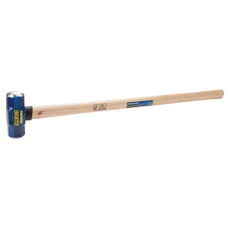 Draper 31302 Estwing ESH-636W Hickory Shaft Sledge Hammer, 2.7kg/6lb