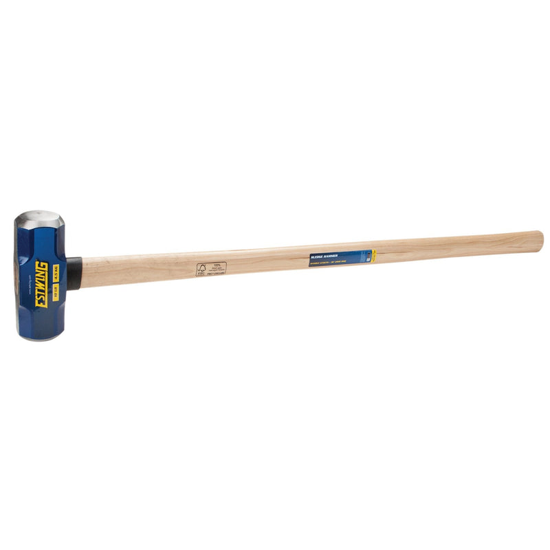 Draper 31316 Estwing ESH-1036W Hickory Shaft Sledge Hammer, 4.5kg/10lb