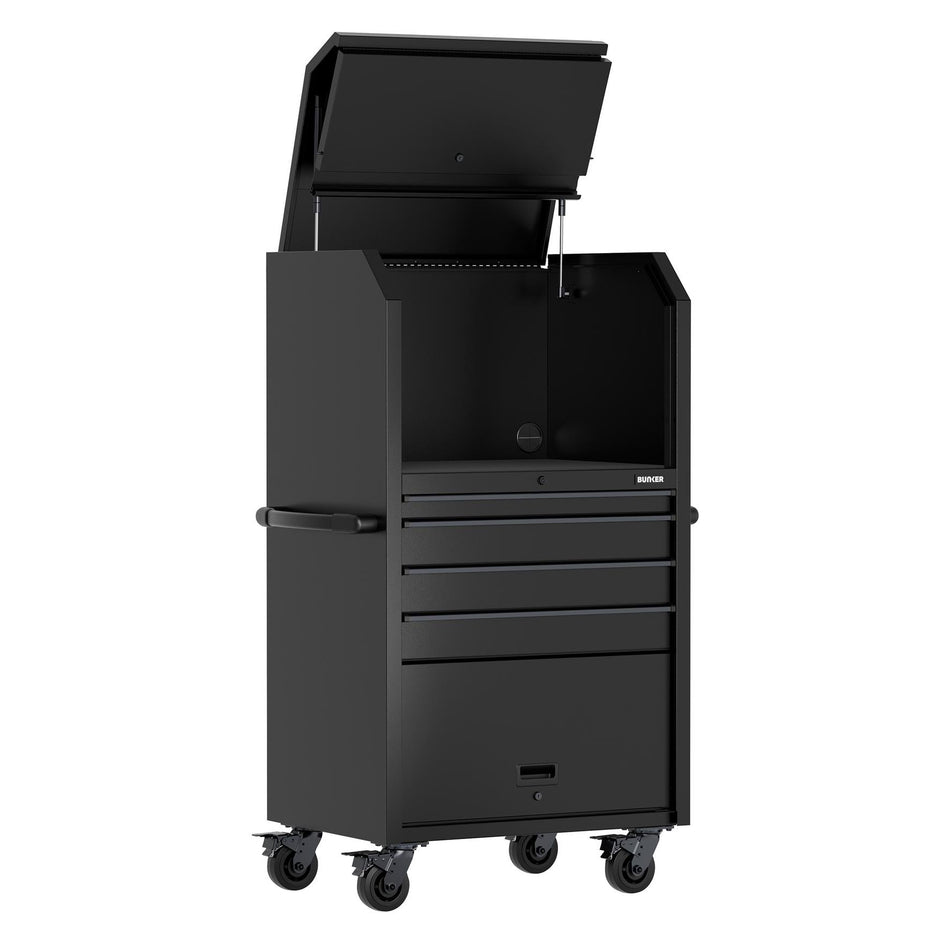 BUNKERå¨ 31704 Diagnostic Trolley, 4 Drawer, 853mm