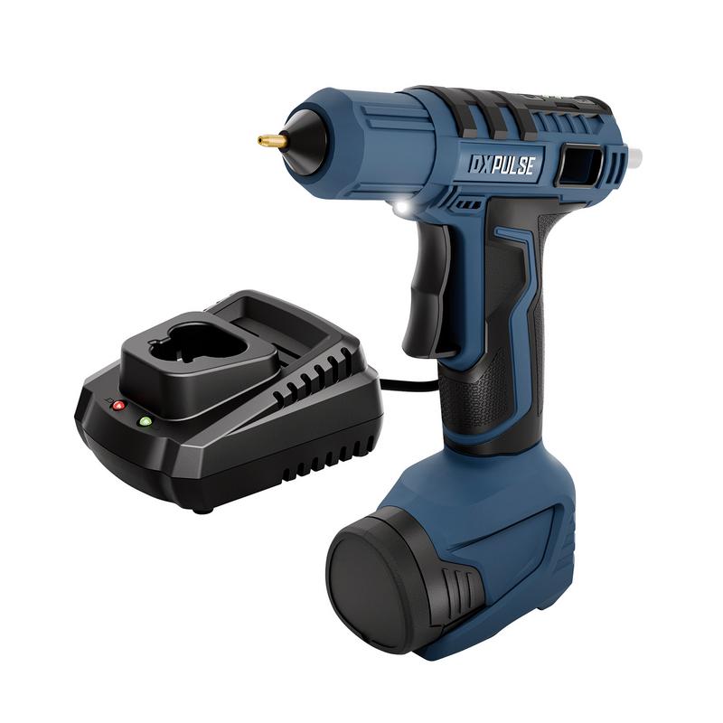 Draper 31795 DXPULSE 12V Glue Gun Kit, 1 x 2.0Ah Battery, 1 x Charger