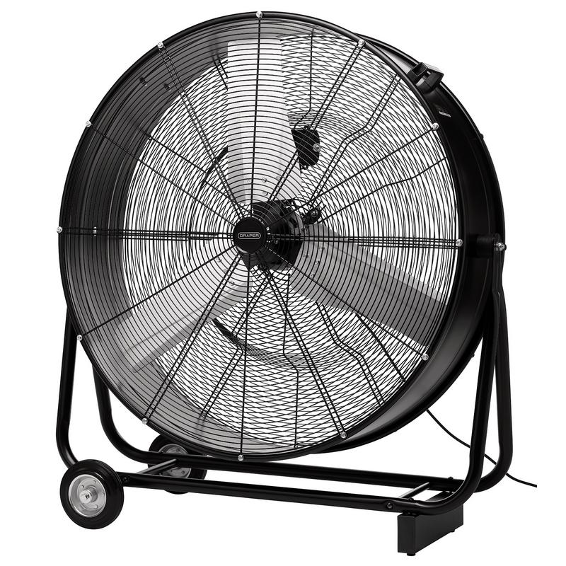 Draper 31853 230V Industrial Drum Fan, 36"/914mm, 450W