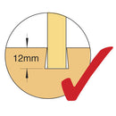 Trend Tools 32/10X1/2TC Stair Trenching Cutter