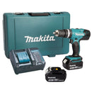 Makita DHP453F001 18V LXT Combi Drill With 2 x 3.0Ah Batteries, Charger & Case