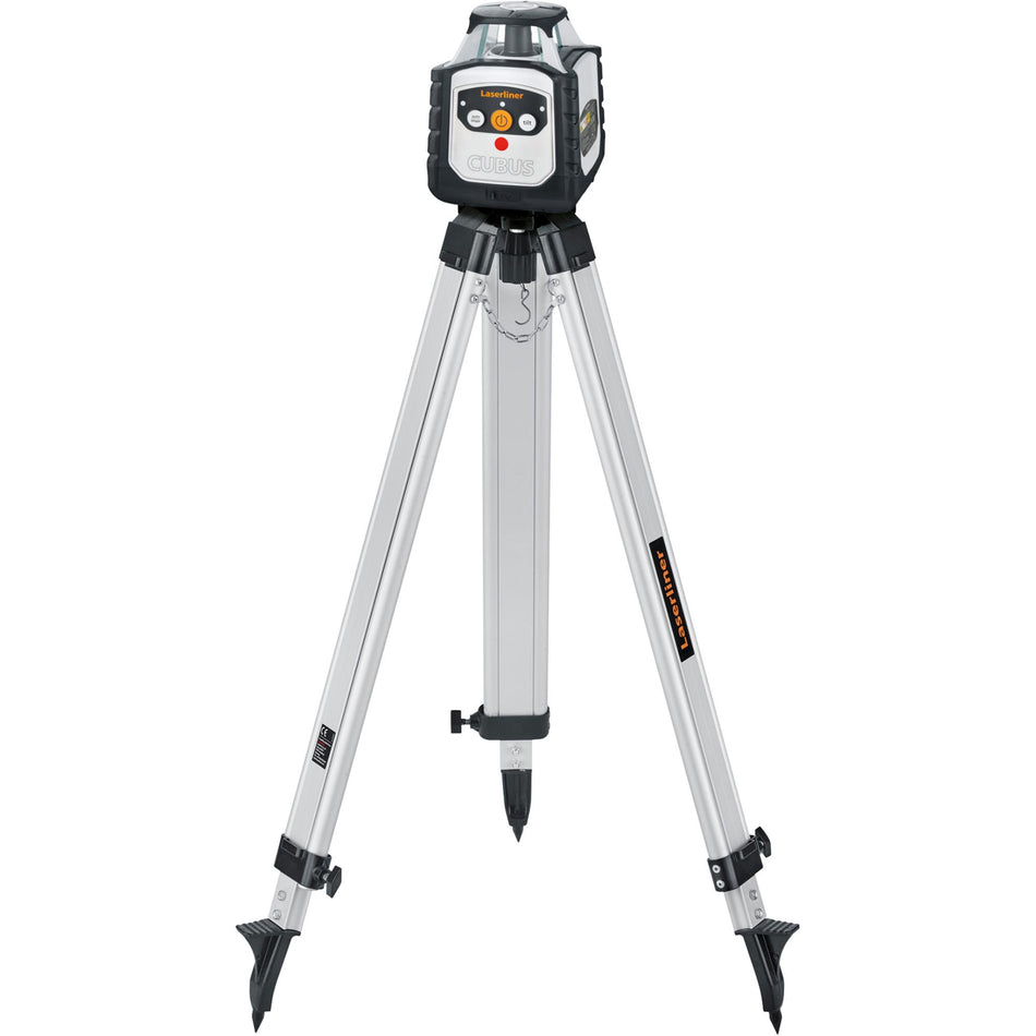Laserliner 32173 052.325A Cubus 110 S Set Fully Automatic Rotating Laser, 150cm