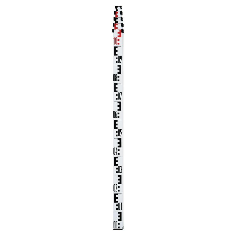 Laserliner 32174 080.42 Telescopic Levelling Staff LT, 4m