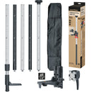 Laserliner 32179 090.122E TelePod Plus Telescopic Tripod, 330cm