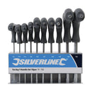 Silverline 328015 Trx Key T-Handle Set 10pce