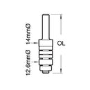 Trend Tools 33/60X8MM Arbor 33/60 For 1/4 Bore Tools