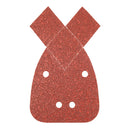 Silverline 330967 Hook & Loop Detail Sander Sheets with 2 Tips 140mm 10pk