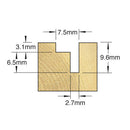 Trend Tools C206X1/2TC Aquamac 63 Recesser 41.3Mm Diameter