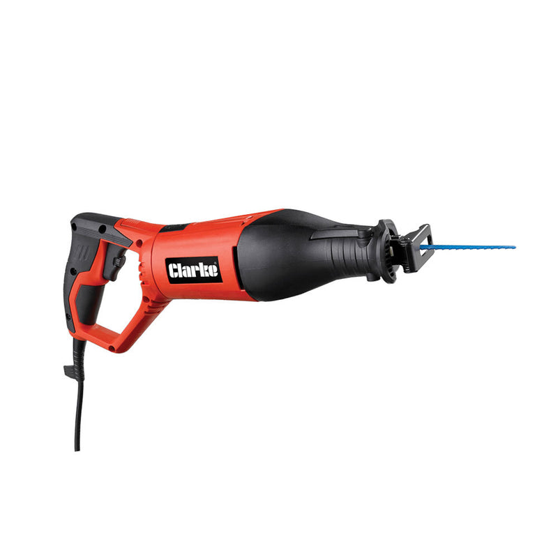 Clarke 6462554 CRS710B 710W Reciprocating Saw (230V) and 3 Blades