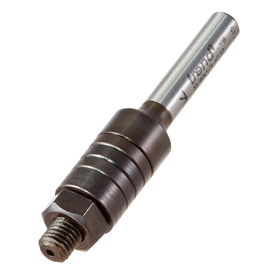 Trend Tools 33/60X1/4 Arbor 33/60 For 1/4 Bore Tools