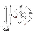 Trend Tools 34/11TC Slotter 4Mm Kerf M12Mm Bore