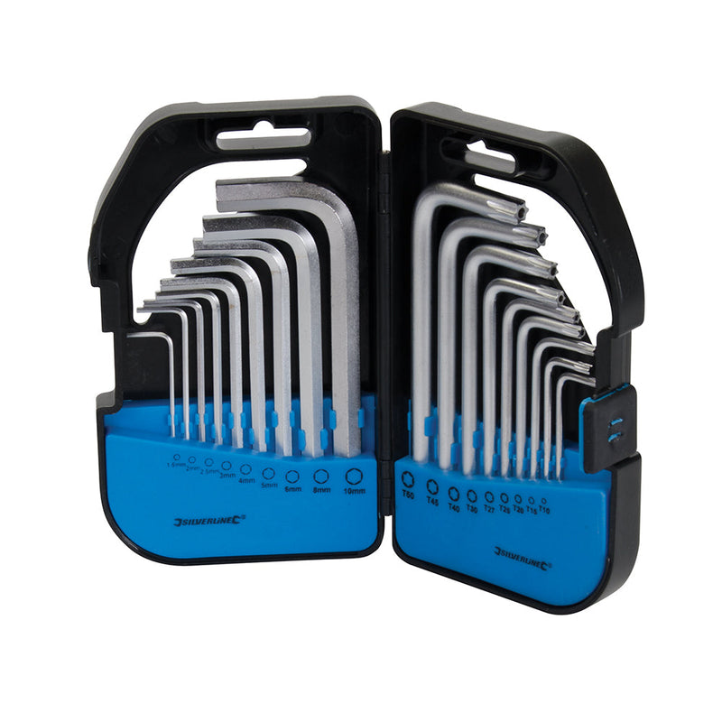 Silverline 341662 Hex / Trx Key Set 18pce