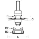 Trend Tools 342X1/4TC Biscuit Jointer Set