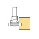Trend Tools C223X1/2TC Intumescent Cutter Set 20Mm X 40Mm