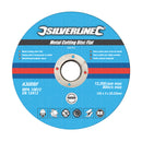 Silverline 349754 Metal Cutting Discs Flat 10pk