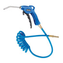 Clarke 3120527 CAT210 Air Blow Gun with Spiral PU Air Hose