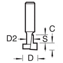 Trend Tools 35/0X1/4TC Keyhole Slotter