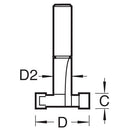 Trend Tools 35/3X3/8TC T Slotter