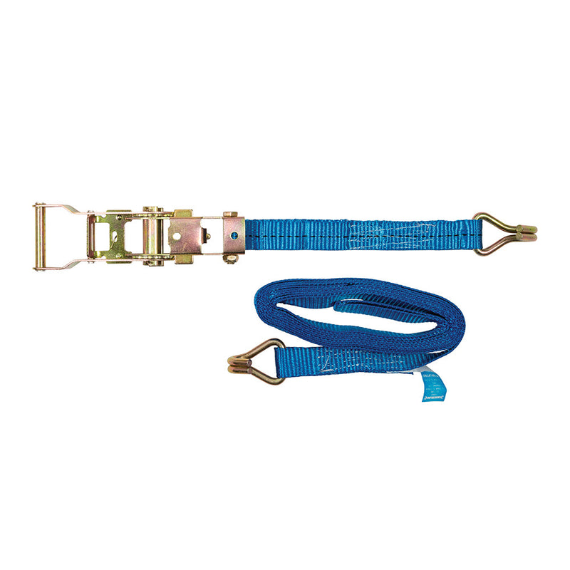 Silverline 350060 Ratchet Tie Down Strap J-Hook