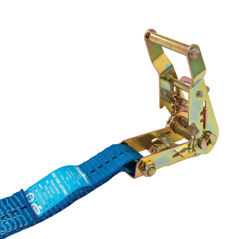 Silverline 350060 Ratchet Tie Down Strap J-Hook