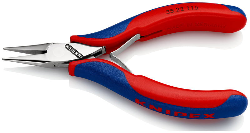 KNIPEX 35 22 115 Electronics Pliers with multi-component grips 115 mm