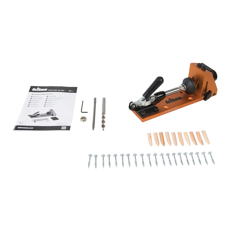 Triton 355399 Pocket-Hole Jig 7pce