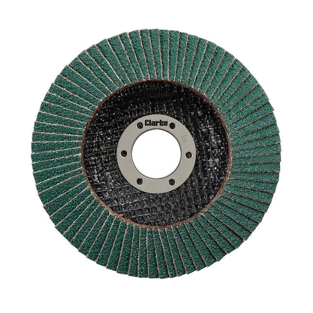 Clarke 6502393 115mm Zirconium Flap Disc 22mm Bore