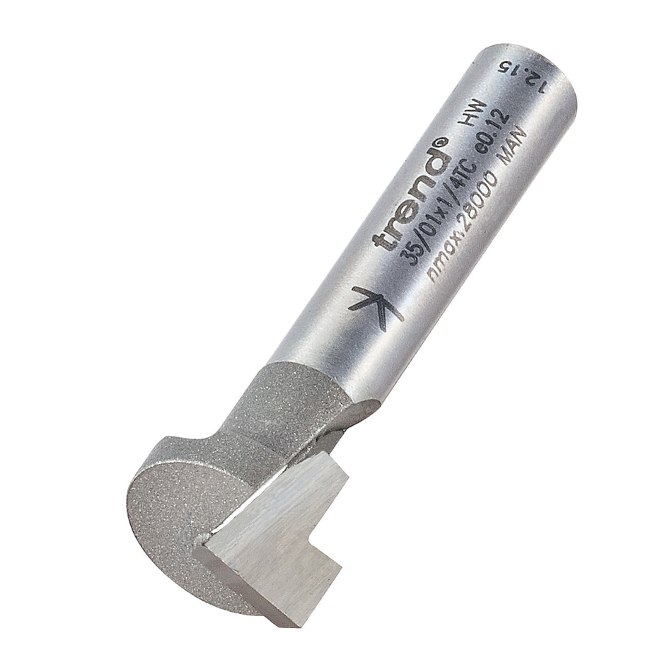 Trend Tools 35/01X1/4TC Keyhole Cutter