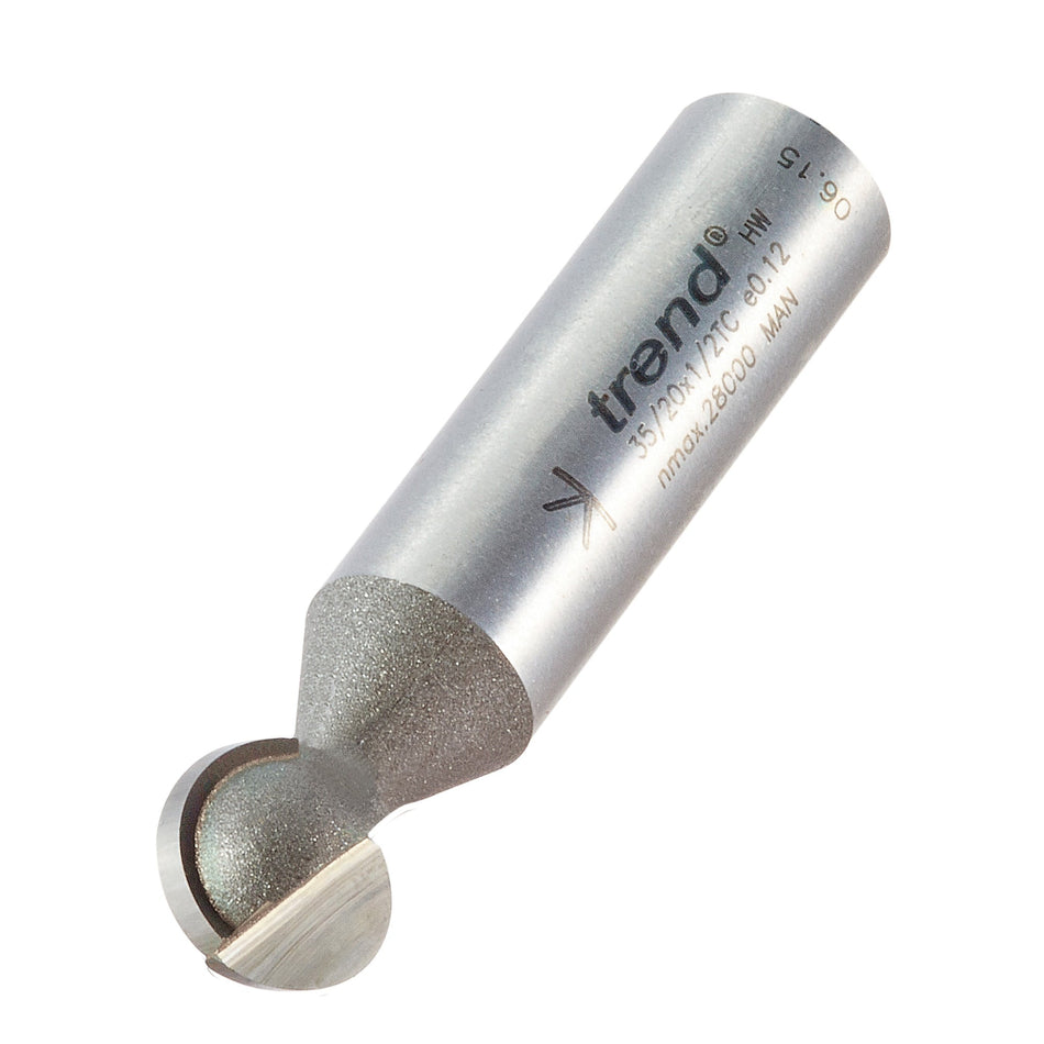 Trend Tools 35/20X1/2TC Ball Groover Cutter