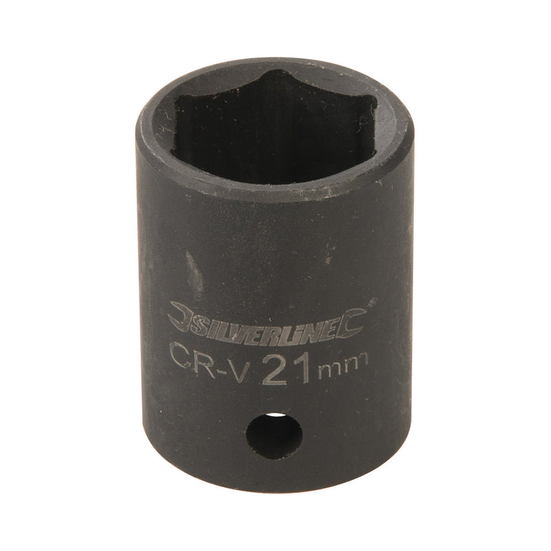 Silverline 363656 Impact Socket 1/2" Drive 6pt Metric