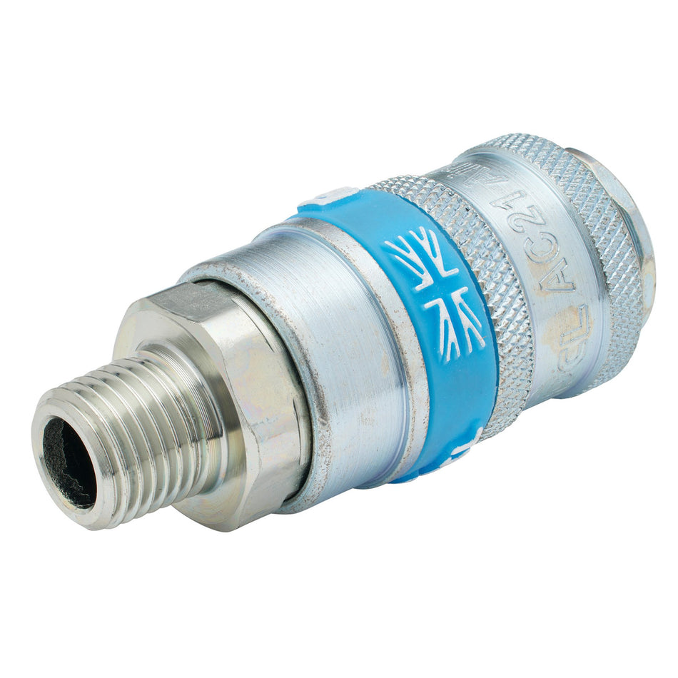 Draper 37833 1/4" Male Thread PCL Tapered Airflow Coupling (Sold Loose)