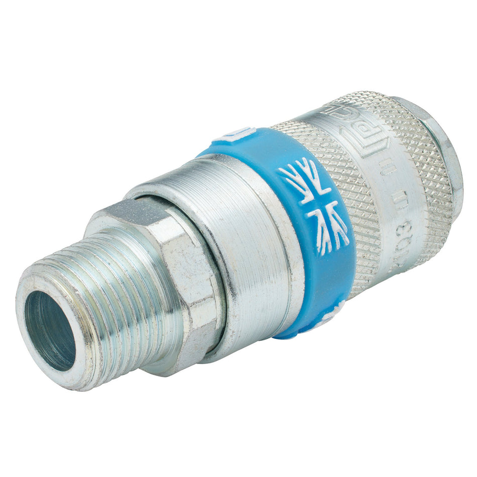Draper 37835 3/8" Male Thread PCL Tapered Airflow Coupling (Sold Loose)