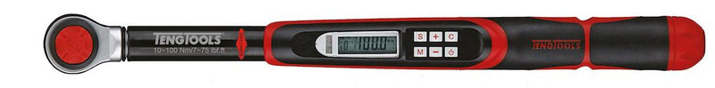 Teng Tools 3892D100 Digital Torque Wrench 10 - 100Nm