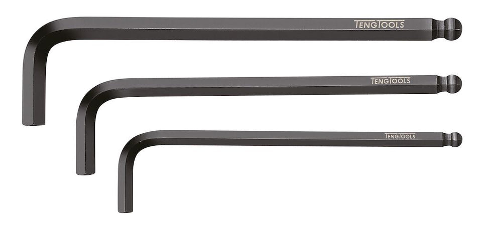 Teng Tools 390103BL Ball Point Hex Key Chrome Molybdenum 3/32"