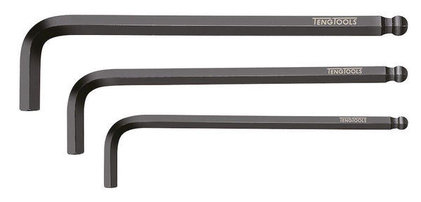 Teng Tools 3901025BL Ball Point Hex Key Chrome Molybdenum 5/64"
