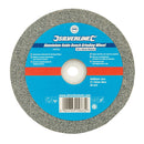 Silverline 390392 Aluminium Oxide Bench Grinding Wheel