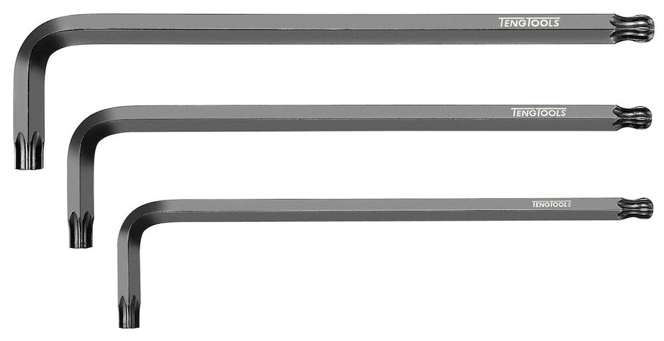 Teng Tools 390930BL Ball Point TX Key Chrome Molybdenum TX30
