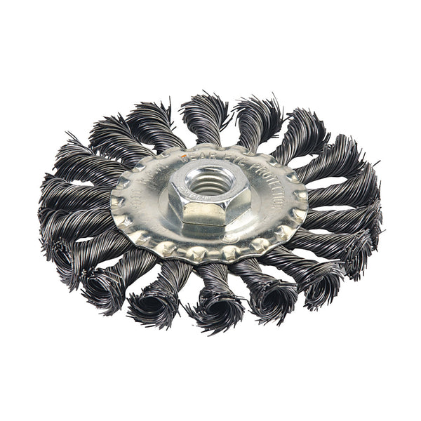 Silverline 398772 Steel Twist-Knot Wheel