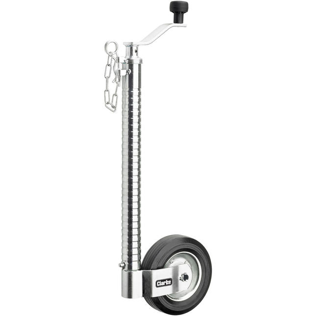 Clarke 7630445 CJW48R 48mm Ribbed Jockey Wheel