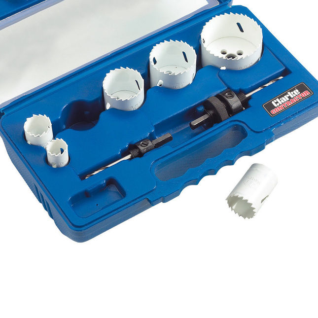 Clarke 1801576 CHT576 - 6 piece Plumbers Hole Saw Set