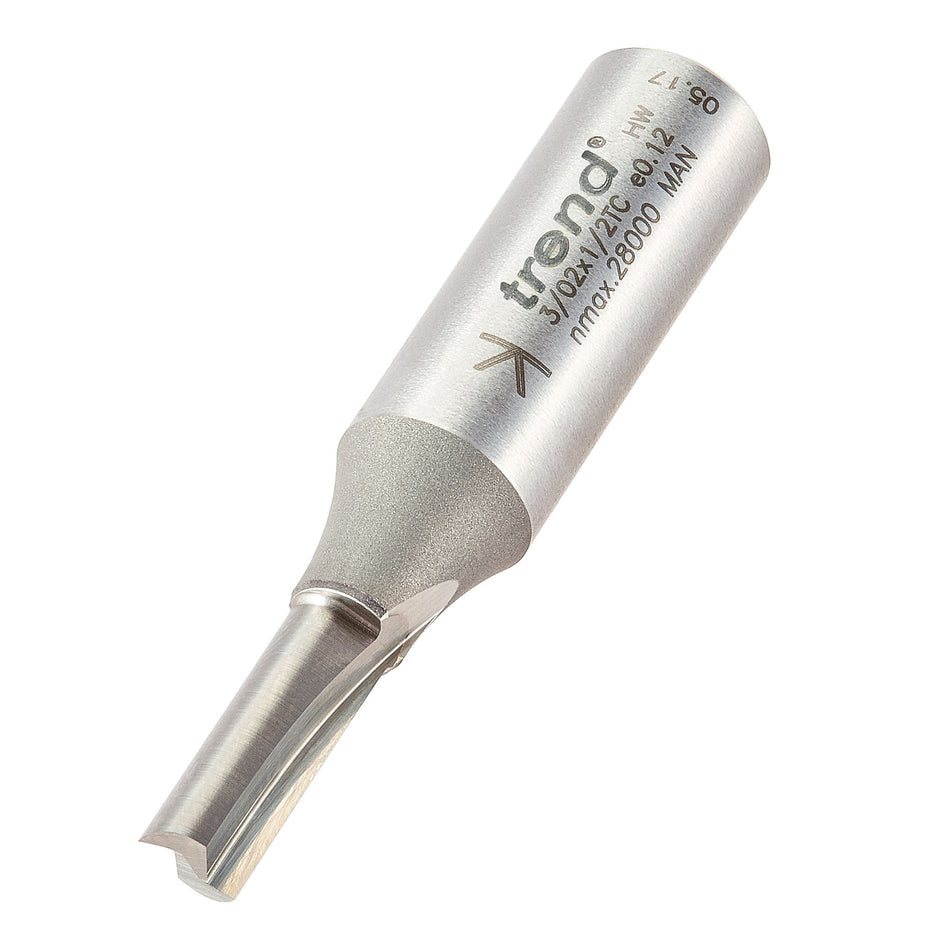 Trend Tools 3/02X1/2TC Two Flute Cutter 6.3Mm Diameter